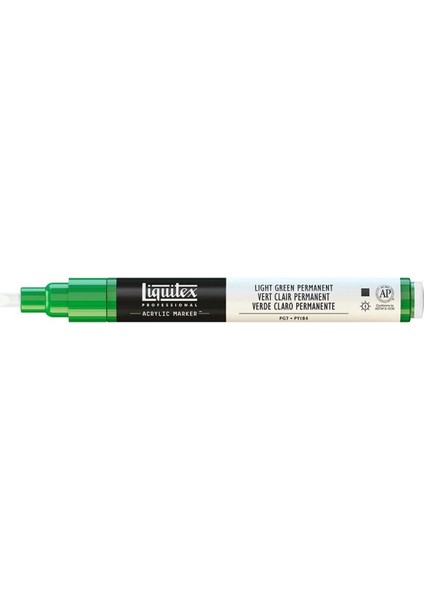 Professional Akrilik Markör Ince Uç 2 mm Light Green Permanent 312