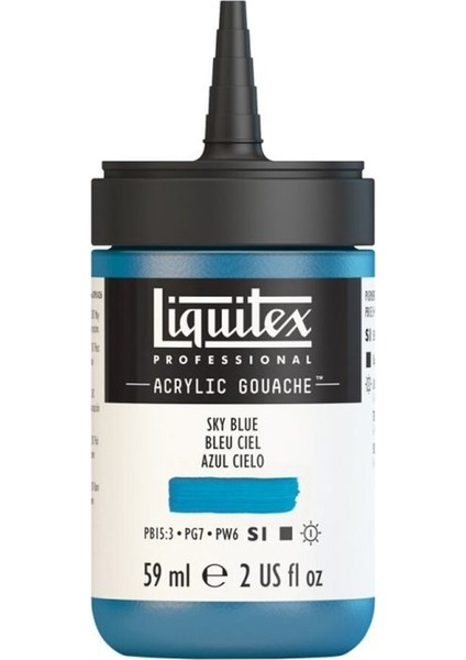 Professional Akrilik Guaj Boya 59 ml Sky Blue 279 S1 fiyatları