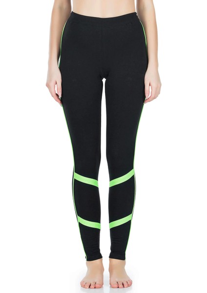 Derya Kurşun Şeritli Kadın Tayt 0604 modelleri