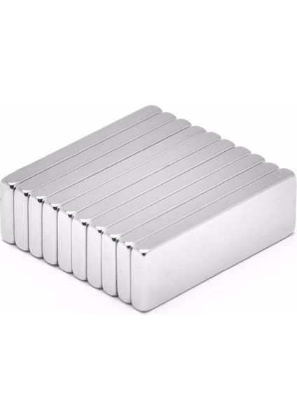 5 Dikdörtgen Neodyum Mıknatıs 30X10X2
