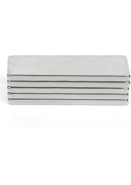 5 Dikdörtgen Neodyum Mıknatıs 30X10X2
