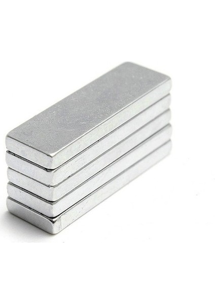5 Dikdörtgen Neodyum Mıknatıs 30X10X2