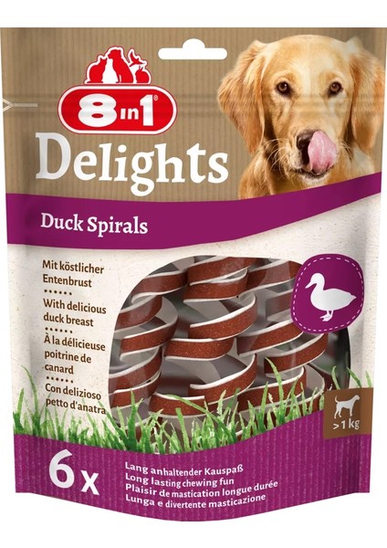 Delights Duck Spirals Ördekli Burgu Ödül 6'lı