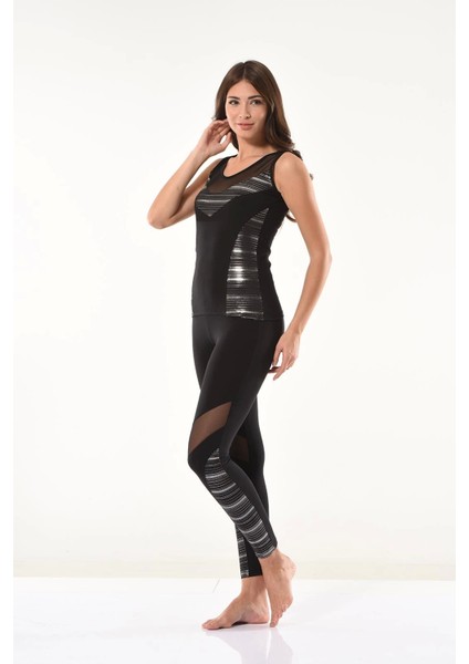 Derya Kurşun Tül Detaylı Tayt Takım 1506 fiyatları