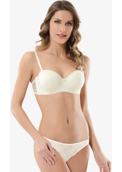 Straplez Sütyen Takım 4503