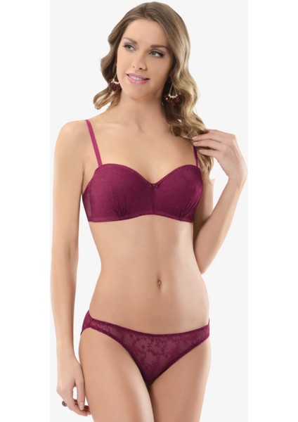 Straplez Sütyen Takım 4503