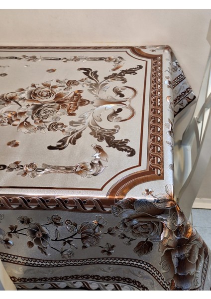 140 x 180 Hazır Metalik Pano Muşamba Pvc Masa Örtüsü modelleri