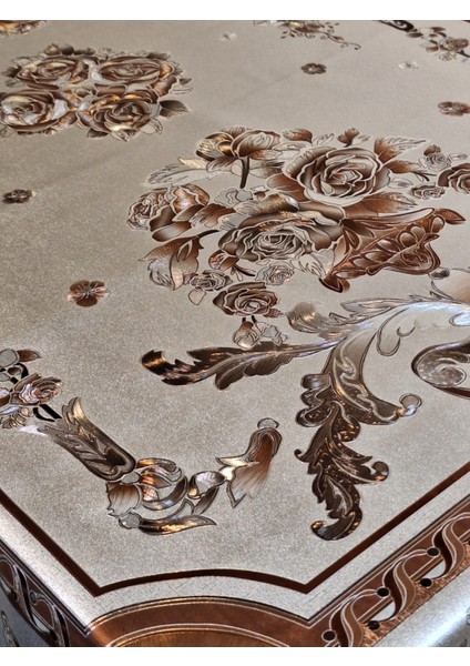 140 x 180 Hazır Metalik Pano Muşamba Pvc Masa Örtüsü fırsatları