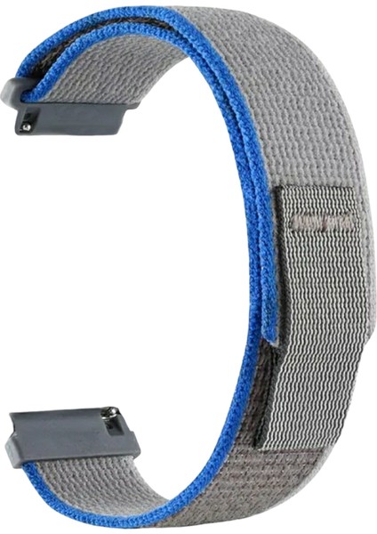 Huawei Watch Fit 2 Uyumlu Trail Loop Cırtlı Bant Kordon Pim Çevirici Aparatlı Akıllı Pimli Gri Mavi fiyatları