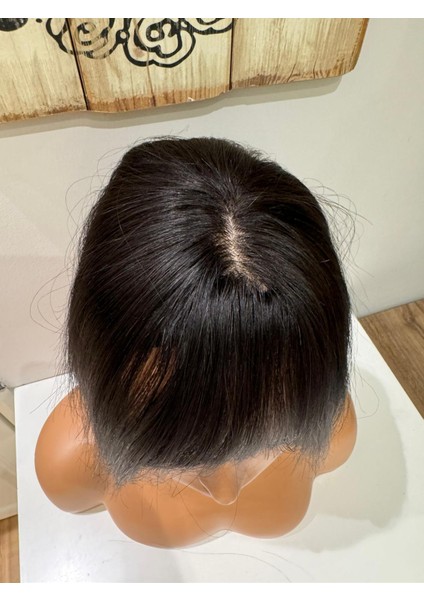 Baby Ipek Taban Tepelik Tepe Kısmı Özel Komple Cilt Görünümlü Gerçek Saçtan Özel Üretim Babytepelik3 fiyatları