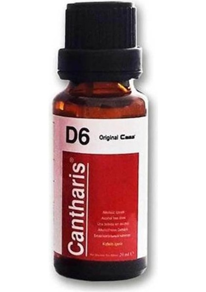 Cantharis D6 Damla 20 ml