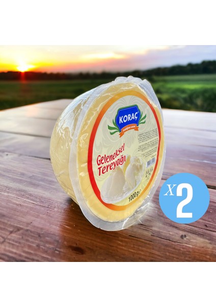 Geleneksel Tereyağı 1000GR x 2 Adet