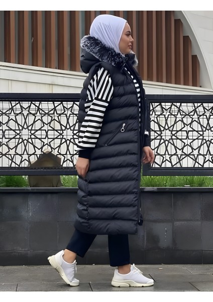 Büyük Beden Şişme Yelek Siyah - 50 fiyatları