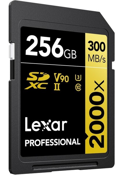 256GB Lexar® Professional 2000X Sdxc™ Uhs-Iı Cards, - LSD2000256G-BNNNG