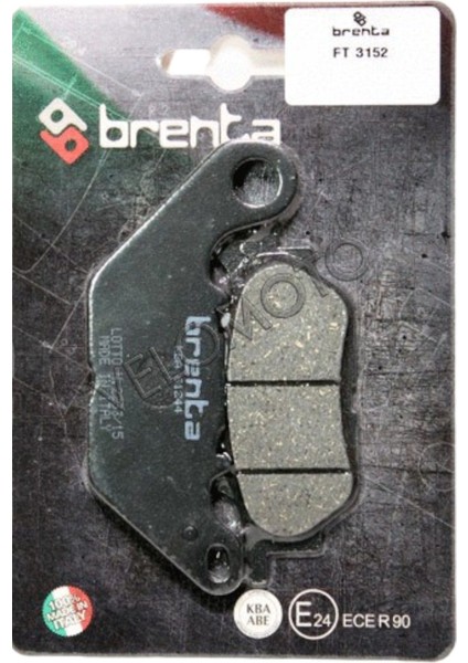 N Max 125-155 Brenta Ön Fren Balatası