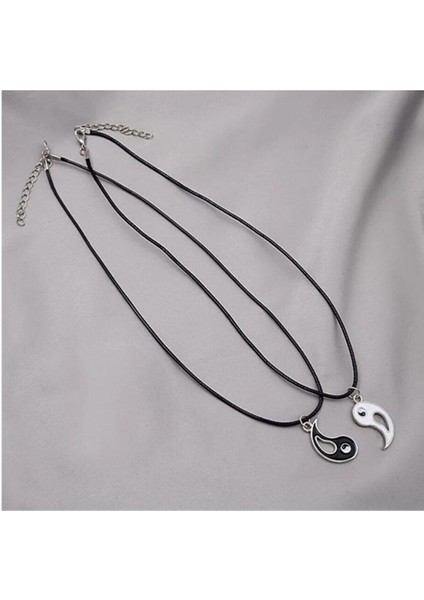 Best Friends Ying Yang Ikili Arkadaşlık Sevgili Kolye