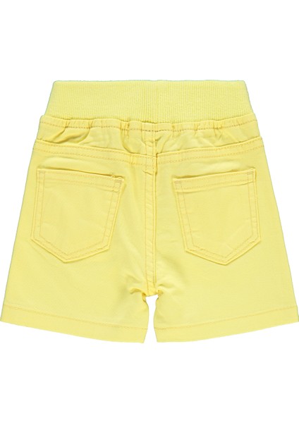 Erkek Bebek Şort 6-18 Ay Sarı fiyatları