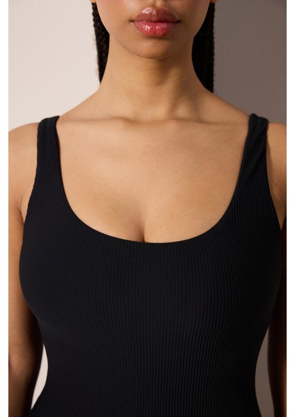 Mary Sport Dokulu Siyah Mayo fırsatları