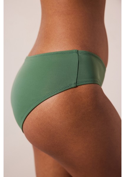 Basic Hipster Yeşil Bikini Altı