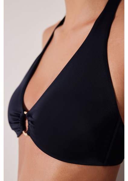 Clean Hot Siyah Bikini Üstü