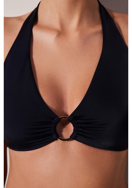 Clean Hot Siyah Bikini Üstü