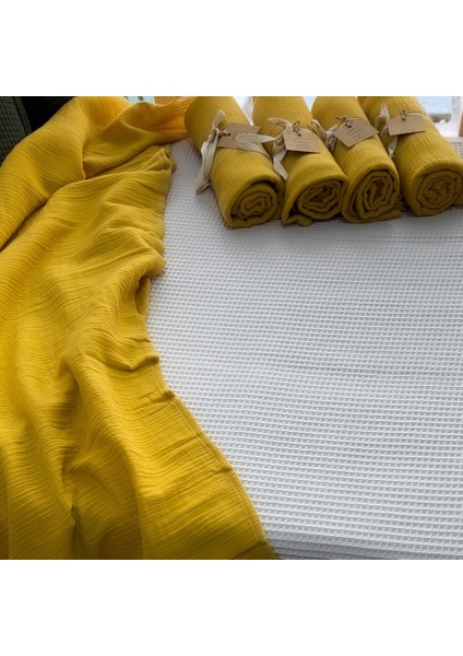 Çift Katlı Müslin Battaniye Geniş En 100 x 120 cm Müslin Örtü modelleri