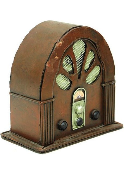 Radyo Kumbara Vintage El Yapımı Dekoratif Hediyelik