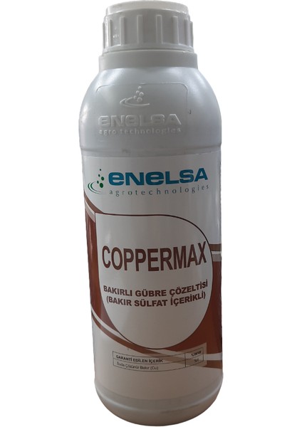 Coppermax Bakırlı Gübre Çözeltisi 1 Lt