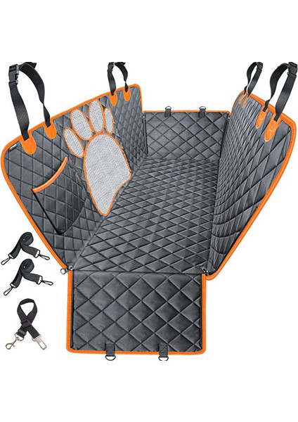 Büyük, Orta ve Küçük Köpekler Için Arka Evcil Hayvan Arabası Paspası, Su Geçirmez ve Kirlenmez, Dışarı Çıkarken Köpekler Için Araba Sürme Aleti (Yurt Dışından)