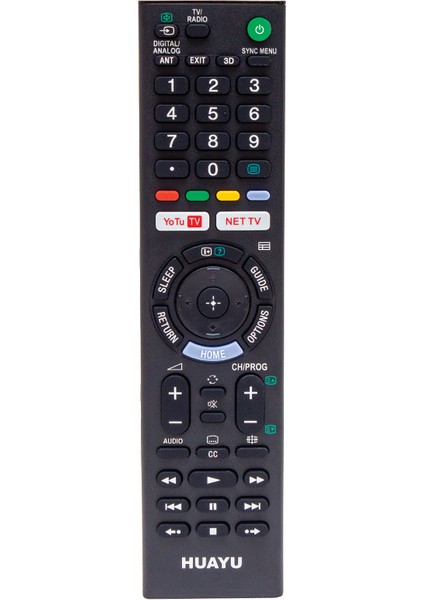 Kl RM-L1370 Sony Youtube - Netflıx Tuşlu Lcd-Led Tv Blisterli Kumanda * RMT-TX202P (44DEX34)