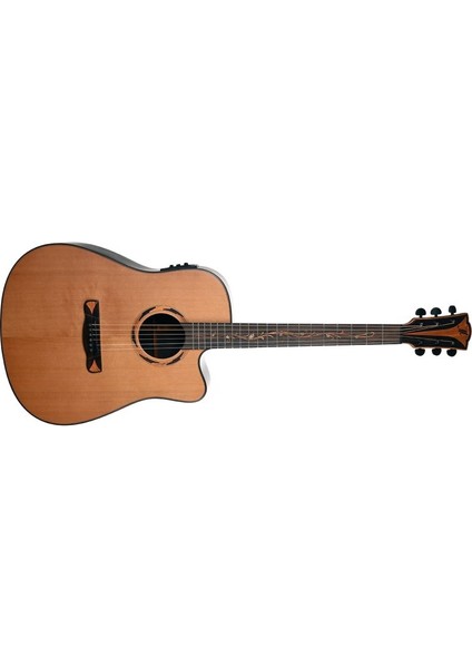 A-17DCES Alcazaba Elektro Akustik Gitarlar