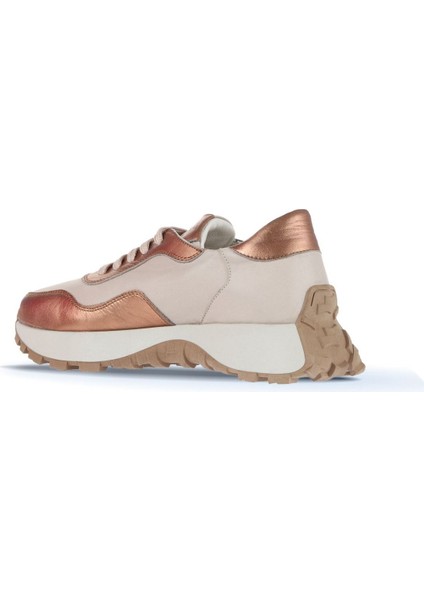Taba Krem Deri Kadın Spor Ayakkabı 01wa8600 fırsatları
