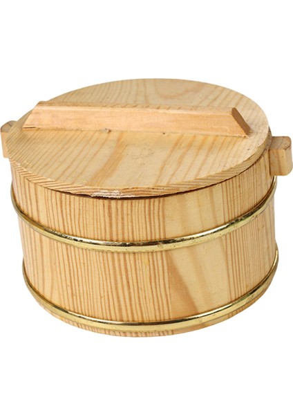 Ahşap Pirinç I Yapışmaz Suşi Pirinç Kasesi Ev Mutfak Için Pirinç 18CMX18CMX12CM (Yurt Dışından) fırsatları