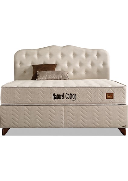 Natural Cotton Plus Baza+Başlık Tek Kişilik 90X190 cm (Fiyata Yatak Dahil Değildir)