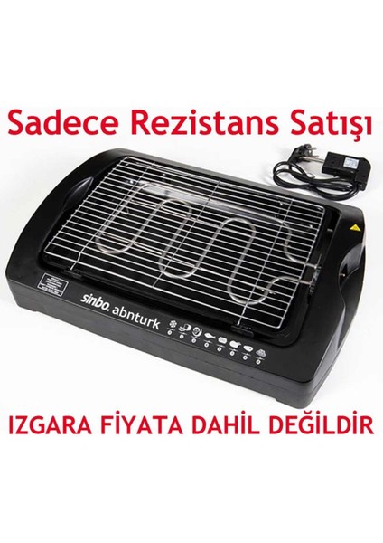 Çok Markaya Uyumlu Elektrikli Izgara Barbekü Rezistansı 38X20CM 2000W Paslanmaz Ci-Ni Türk Resistanz fırsatları