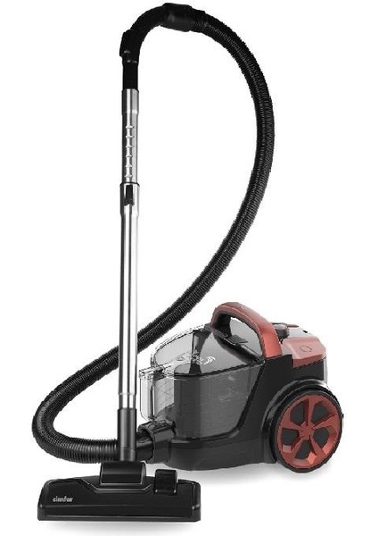 SK-6302 Toz Torbasız Elektrikli Süpürge Cleanpower S4 Kırmızı