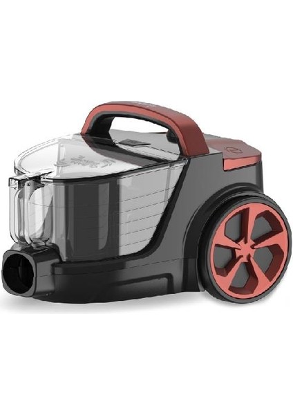 SK-6302 Toz Torbasız Elektrikli Süpürge Cleanpower S4 Kırmızı