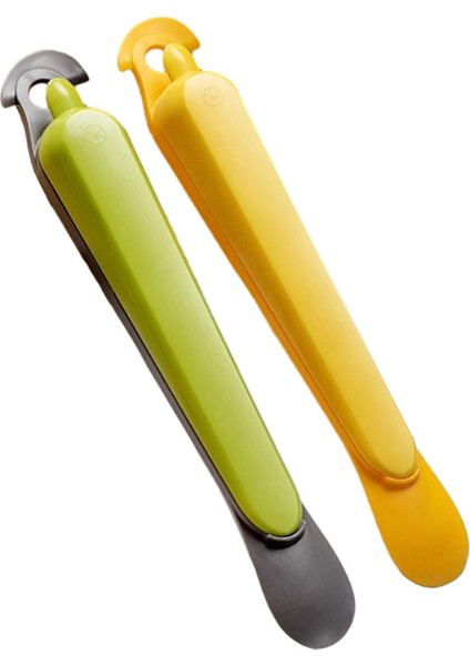 Ev Için 2x Turuncu Çok Fonksiyonlu Meyve Yeşil ve Sarı (Yurt Dışından)