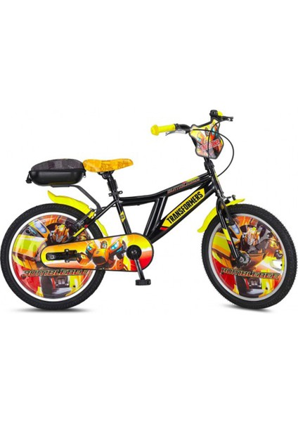 Transformers - 20'' Jant Erkek Çocuk Bisikleti - Siyah Sarı