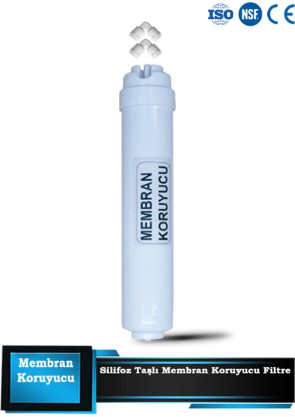 Su Arıtma Cihazı Membran Uyumlu Koruyucu Silifoz Filtre