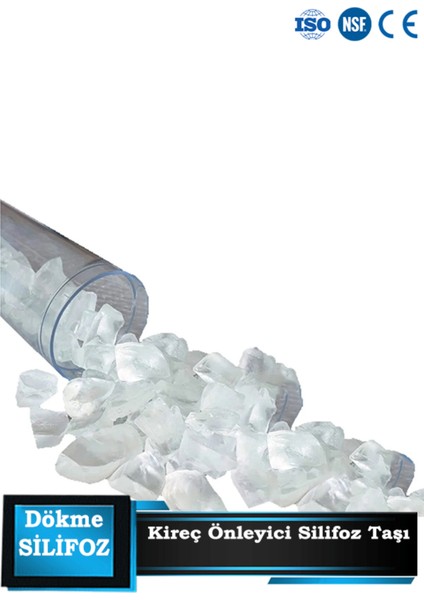 Kireç, Klor Düşmanı Kireç Önleyici Siliphos , Silifoz Antiscalant Dökme Siliphos 10KG