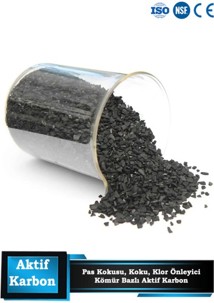 Aktif Karbon Kömür Bazlı Nsf Onaylı Aktif Carbon 100 Gram