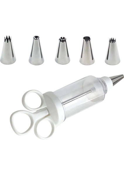 Kek Dekorasyon I Dıy Bisküvi Makinesi 18.5x6.6 cm (Yurt Dışından) modelleri