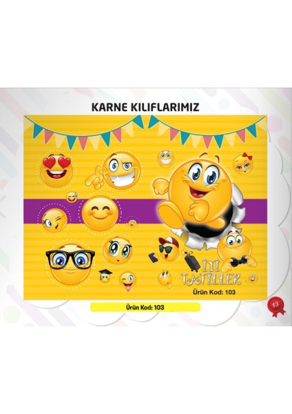 Karne Kabı Kılıfı 103 25 Adet