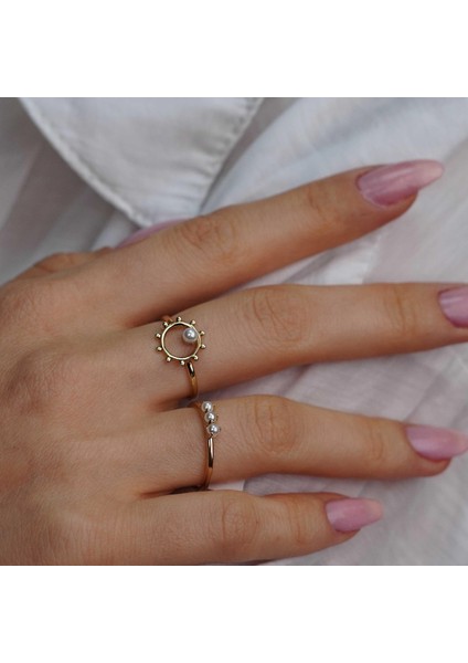 Incili Top Top Yüzük modelleri