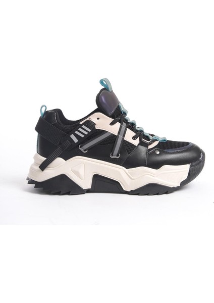Dussel Siyah Sneaker Günlük Spor Ayakkabı