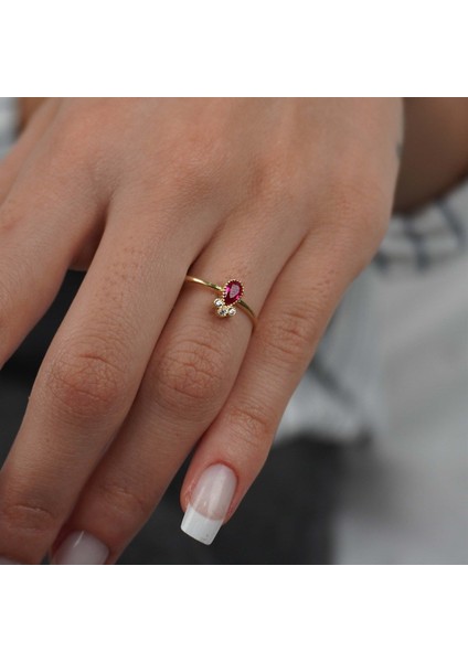 Kırmızı Damla Yüzük fırsatları