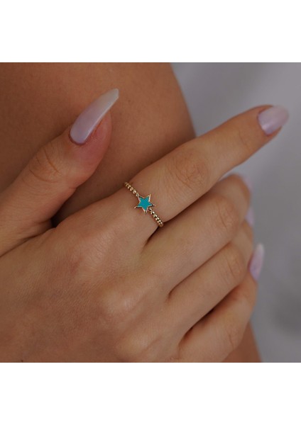 Mineli Yıldız Yüzük fiyatları