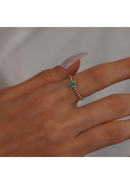 Mineli Yıldız Yüzük modelleri