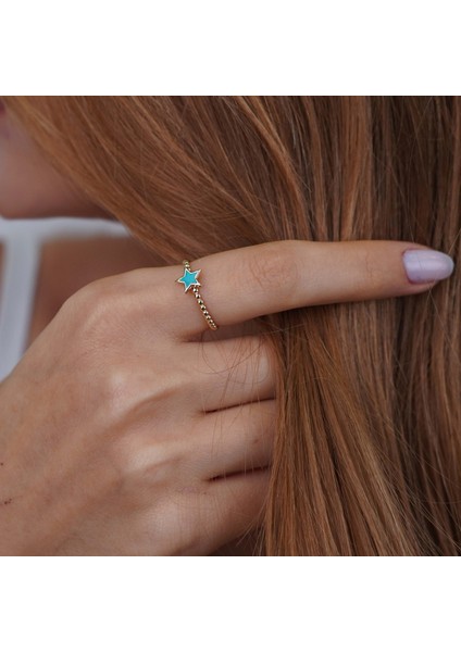 Mineli Yıldız Yüzük indirimleri